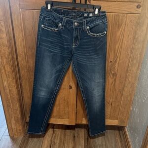 Miss Me Dark Wash Straight Leg Jeans